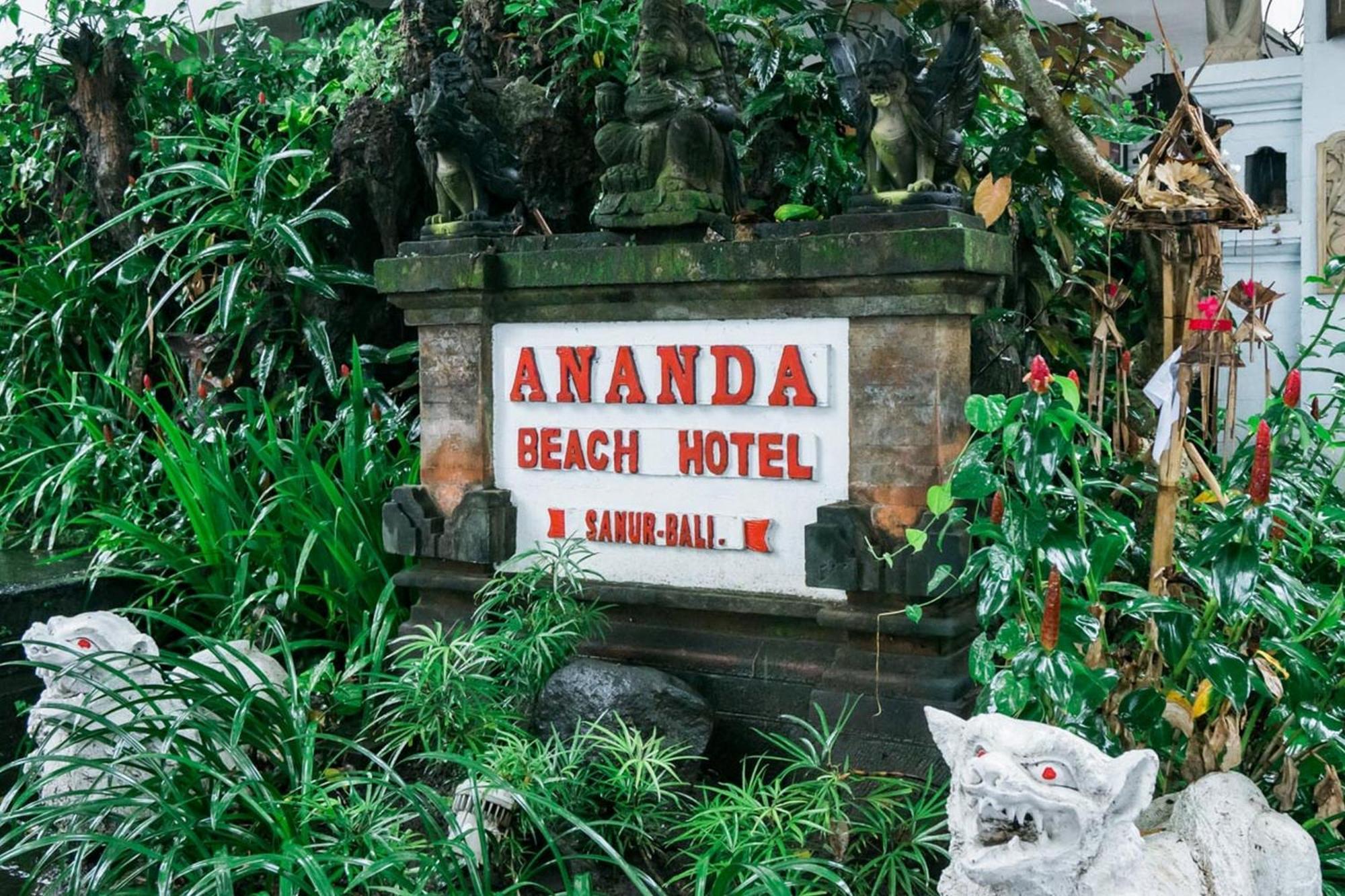 Urbanview Hotel Ananda Beach Sanur Exteriér fotografie